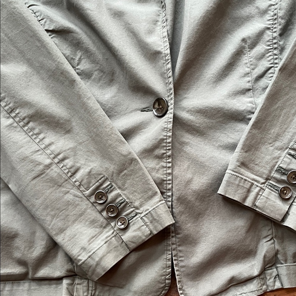 Cabi Style 207 Olive Blazer With Patterned Lining - image 6